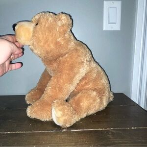 Vintage TY Classic Plush - LARGE CAMPER the Bear 15" RARE HTF 2002 Super Clean